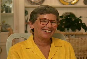 Still from the oral history of Anna Milo (née Jaglom)