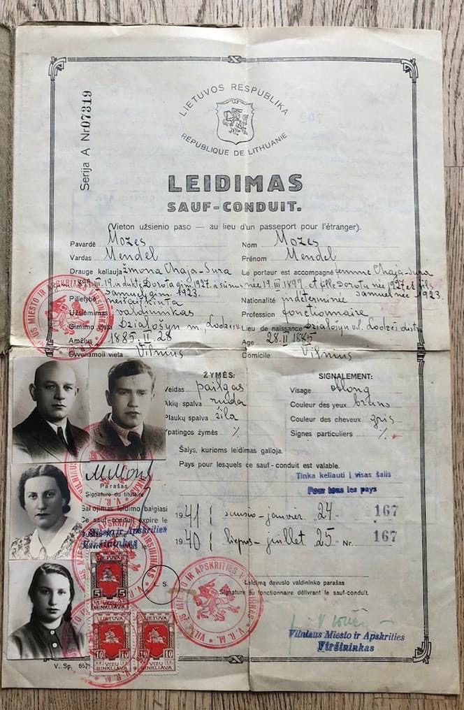 Document — Moses Mendel