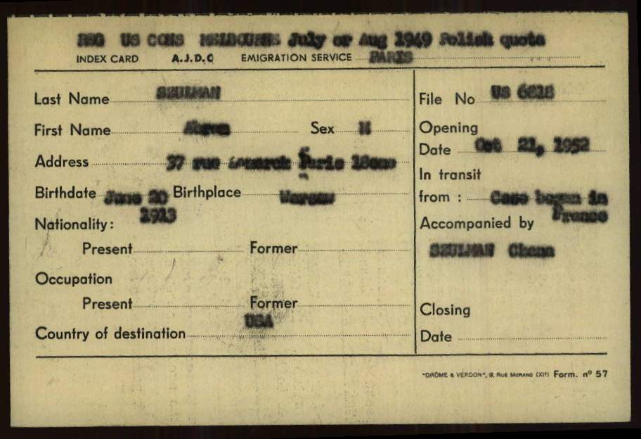 Document — Abram Szulman
