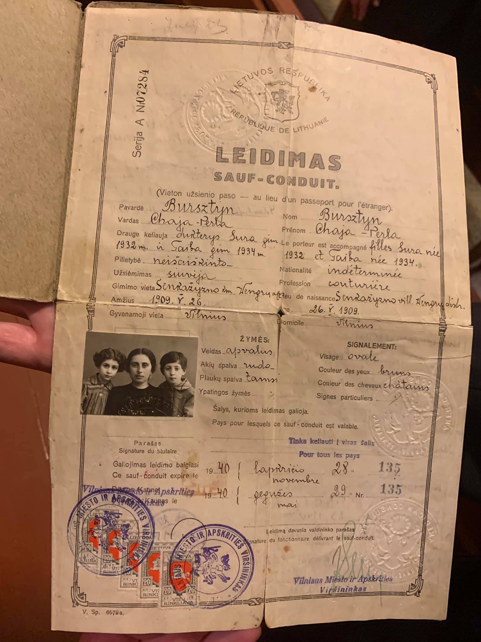 Document — Bursztyn Chaja