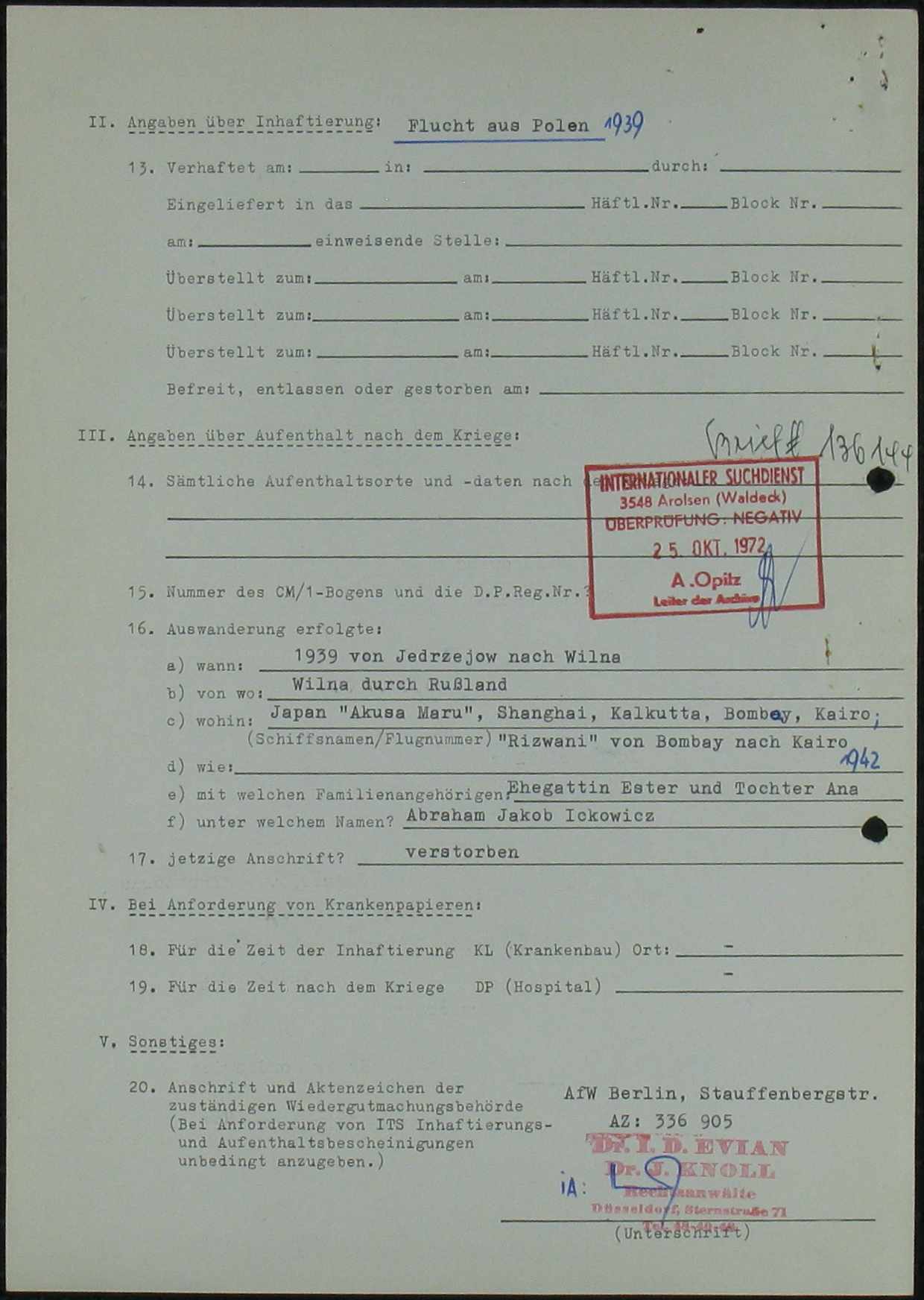 Document — Abram Jakob Ickowicz